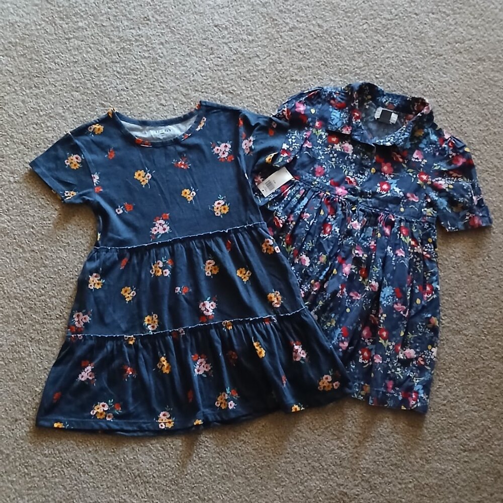 2 Girls Cotton Dresses